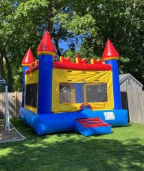 Rainbow 15x15 Bounce Castle